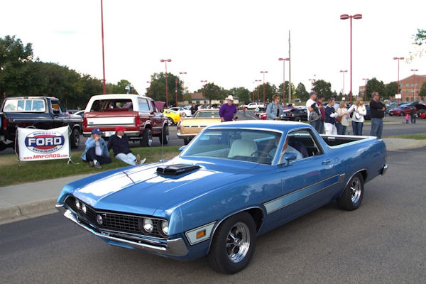 1st Place Don McCormick 1970 Ford Ranchero GT